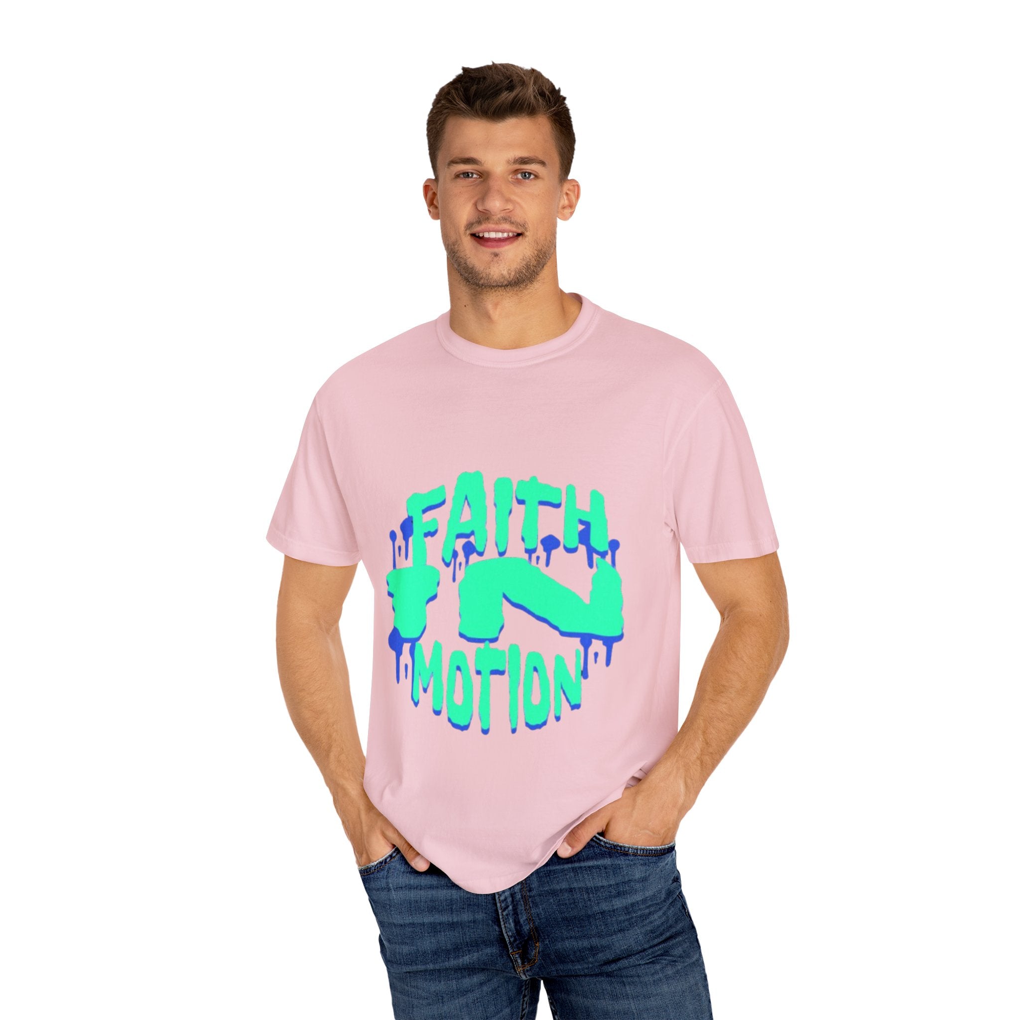 Faith in Motion Unisex T-Shirt | Inspirational Graphic Tee | Motivational Gift | Casual Wear | Perfect for Events