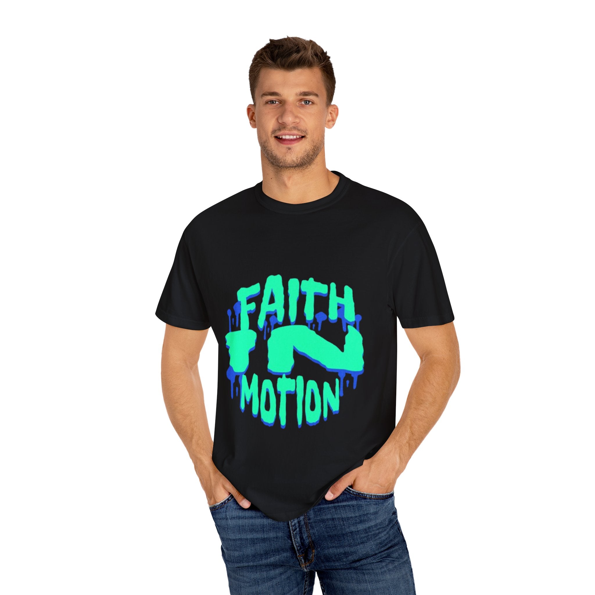 Faith in Motion Unisex T-Shirt | Inspirational Graphic Tee | Motivational Gift | Casual Wear | Perfect for Events