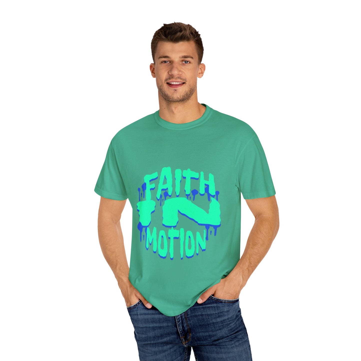 Faith in Motion Unisex T-Shirt | Inspirational Graphic Tee | Motivational Gift | Casual Wear | Perfect for Events