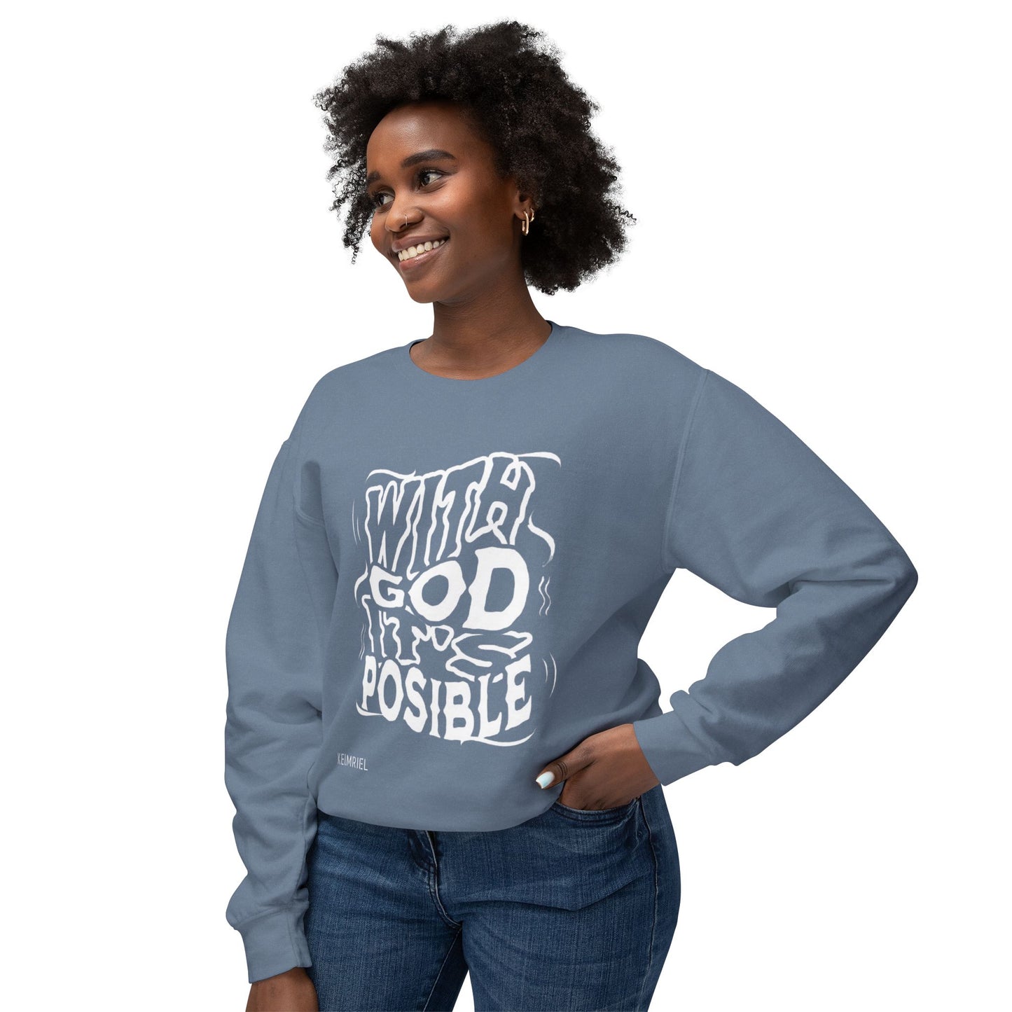 Unisex Lightweight Crewneck Sweatshirt