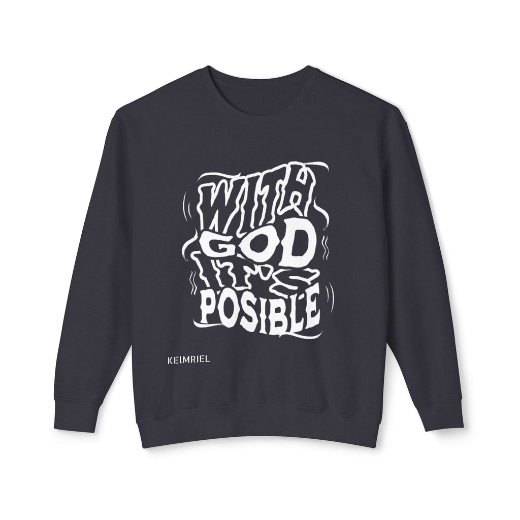 Unisex Lightweight Crewneck Sweatshirt