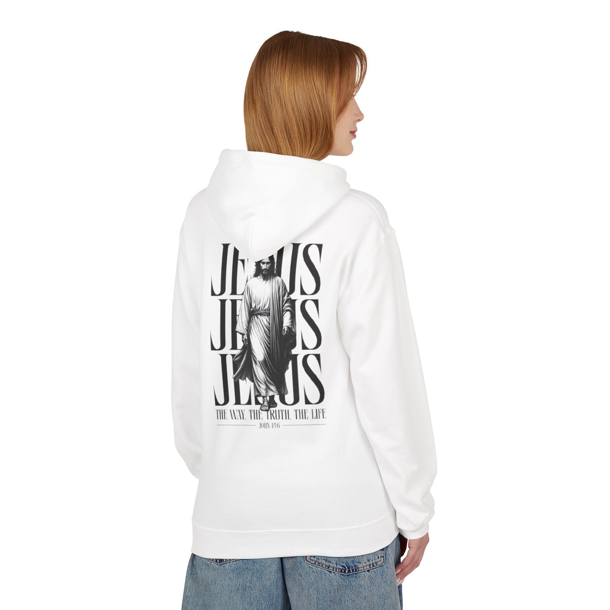 Jesus Is King Crown Hoodie | Unisex Hooded Sweatshirt for Faith, Christian Gifts, Church Wear, Inspirational Apparel