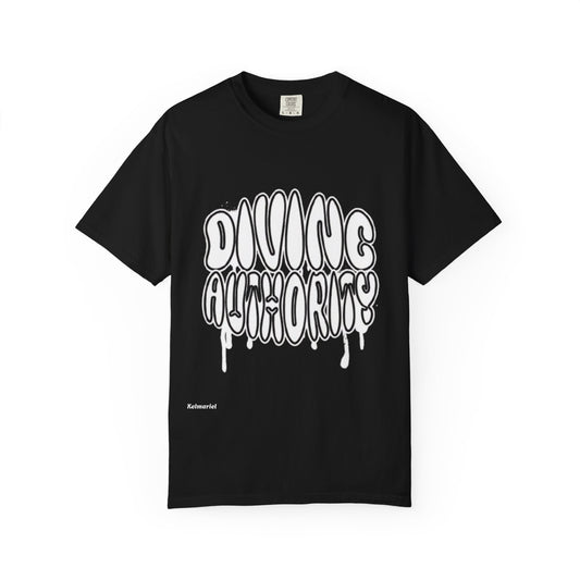 Divine Authority Vintage T-Shirt, Unisex Graphic Tee, Christian Apparel, Religious Gift, Inspirational Wear, Casual Style