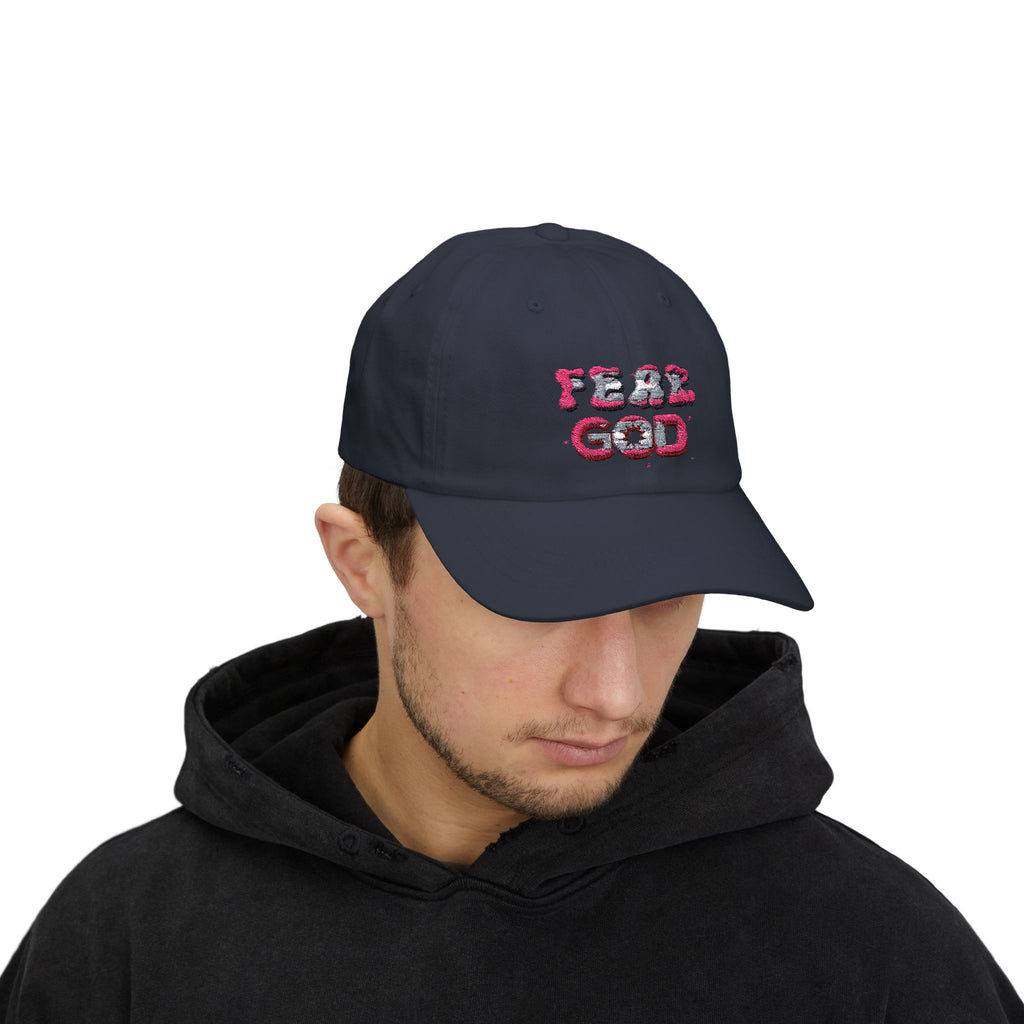 Fear God Classic Dad Cap | Stylish Casual Hat for Men and Women | Gift for Dads, Birthdays, Everyday Wear, Streetwear