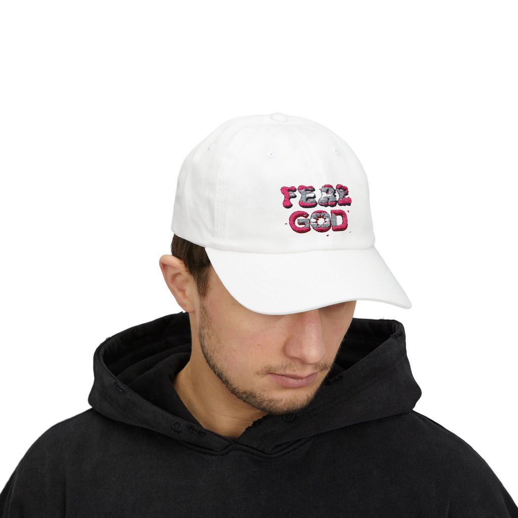 Fear God Classic Dad Cap | Stylish Casual Hat for Men and Women | Gift for Dads, Birthdays, Everyday Wear, Streetwear
