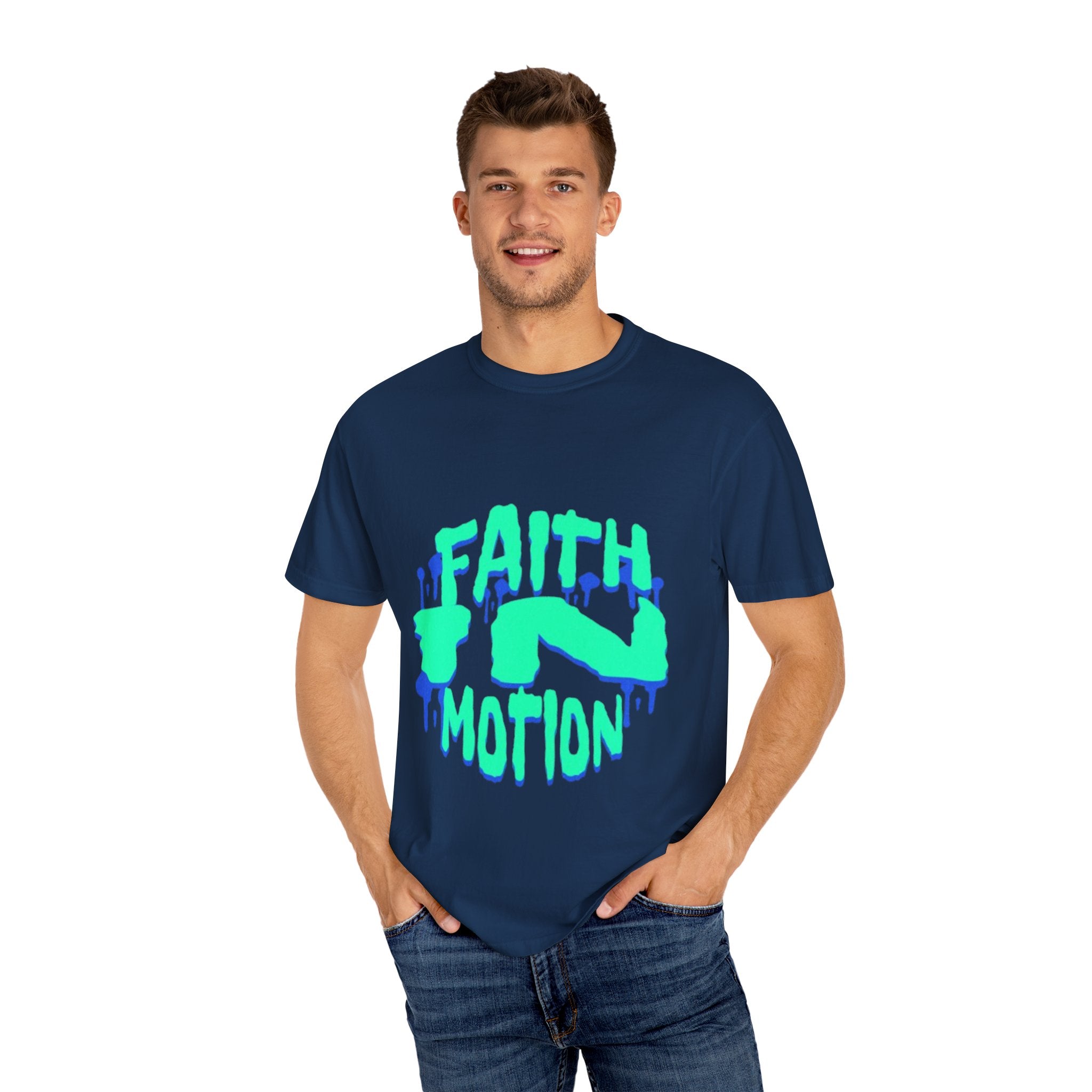 Faith in Motion Unisex T-Shirt | Inspirational Graphic Tee | Motivational Gift | Casual Wear | Perfect for Events