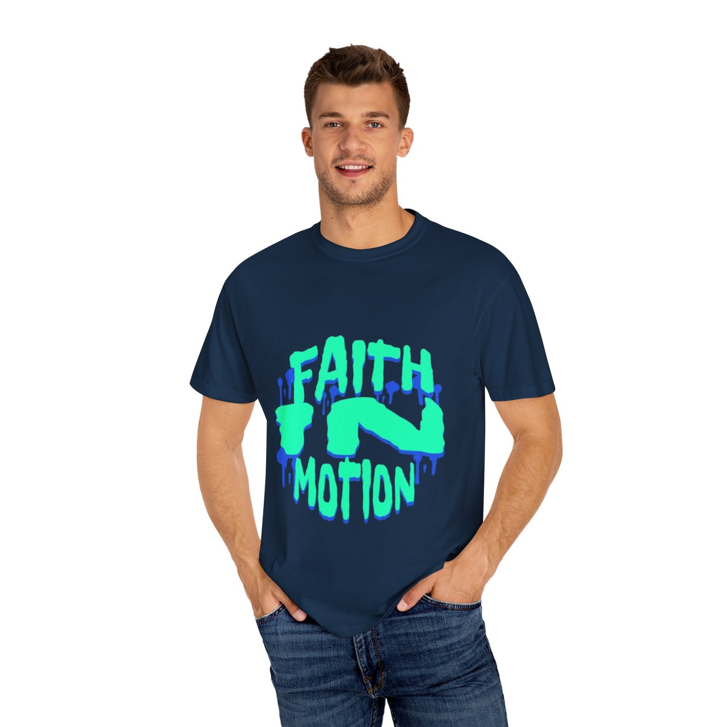 Faith in Motion Unisex T-Shirt | Inspirational Graphic Tee | Motivational Gift | Casual Wear | Perfect for Events