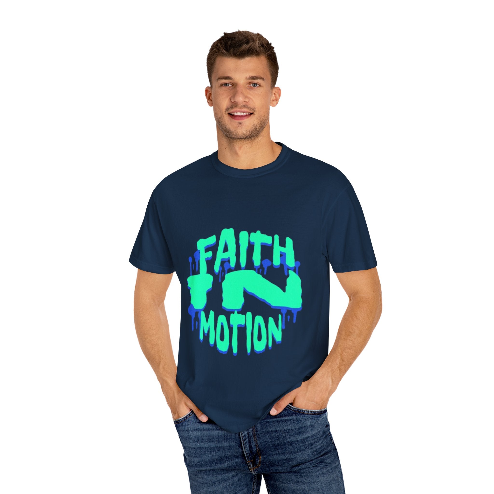 Faith in Motion Unisex T-Shirt | Inspirational Graphic Tee | Motivational Gift | Casual Wear | Perfect for Events