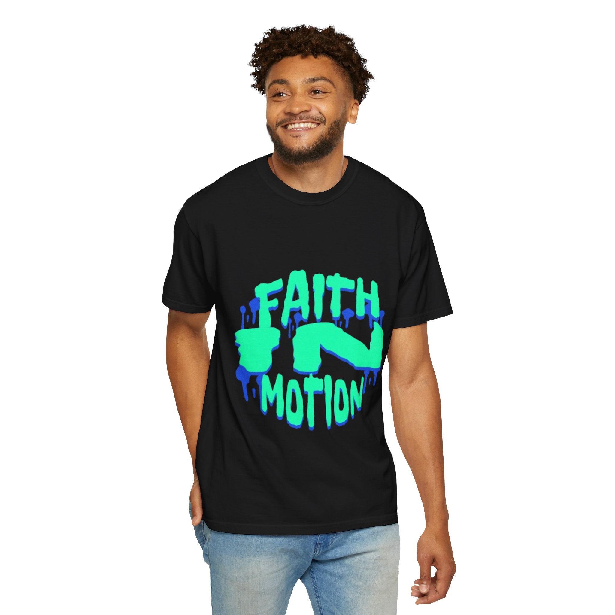 Faith in Motion Unisex T-Shirt | Inspirational Graphic Tee | Motivational Gift | Casual Wear | Perfect for Events