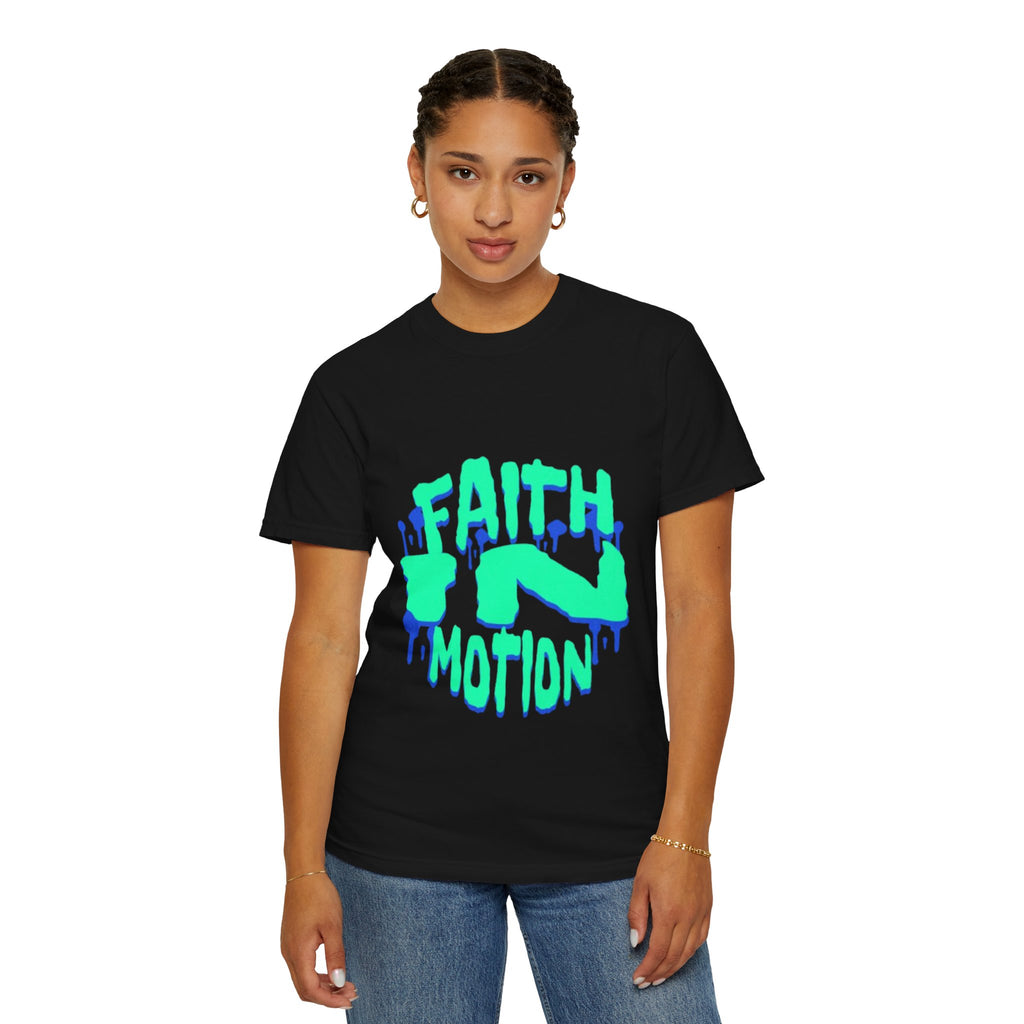 Faith in Motion Unisex T-Shirt | Inspirational Graphic Tee | Motivational Gift | Casual Wear | Perfect for Events