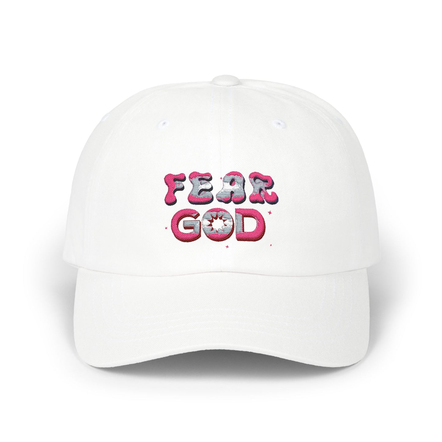 Fear God Classic Dad Cap | Stylish Casual Hat for Men and Women | Gift for Dads, Birthdays, Everyday Wear, Streetwear