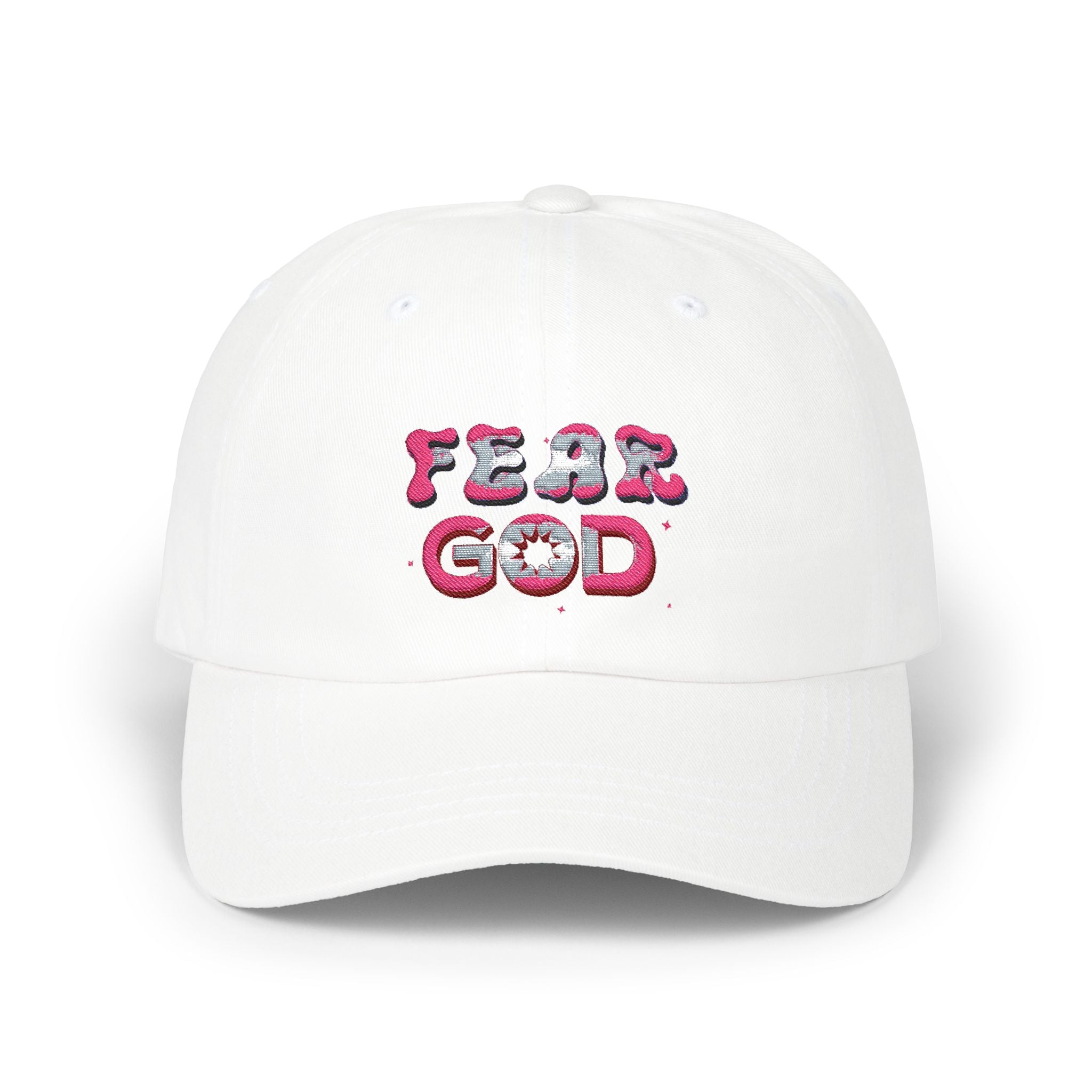 Fear God Classic Dad Cap | Stylish Casual Hat for Men and Women | Gift for Dads, Birthdays, Everyday Wear, Streetwear