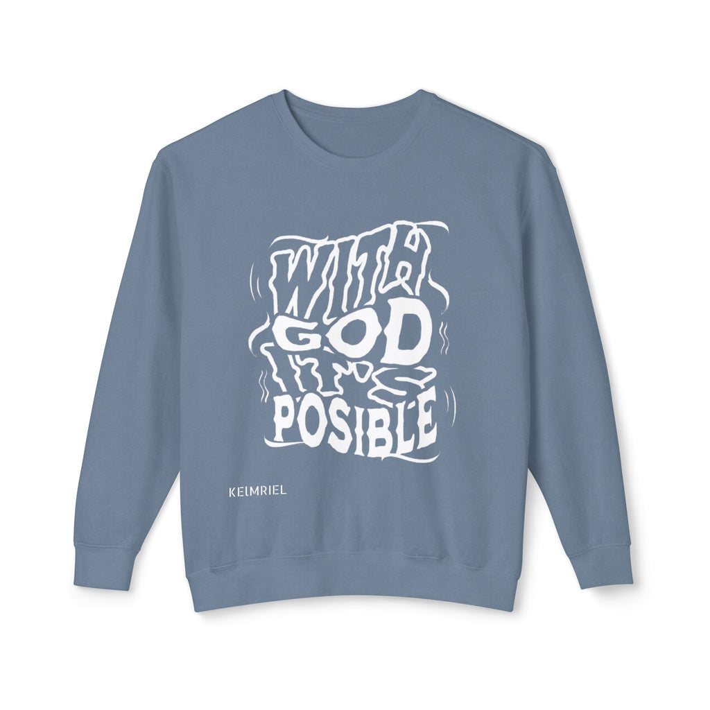 Unisex Lightweight Crewneck Sweatshirt