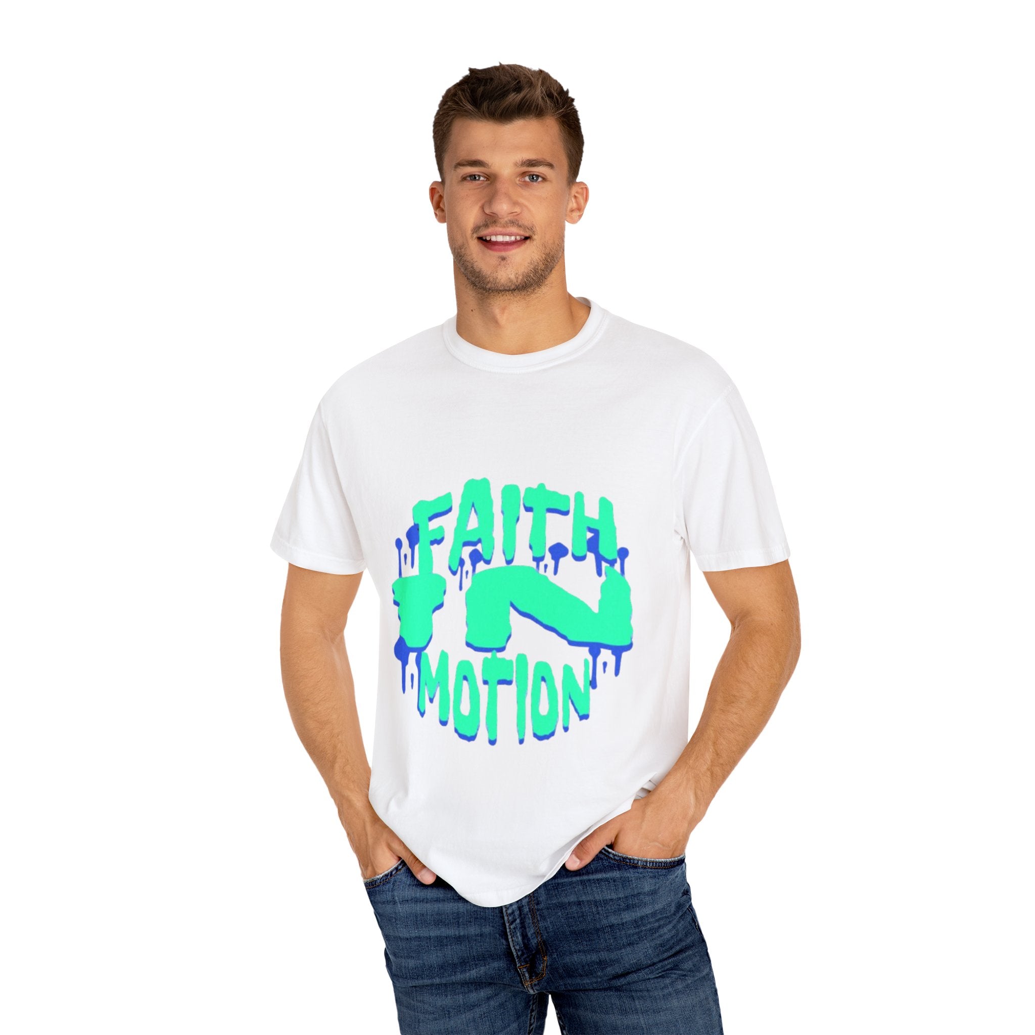 Faith in Motion Unisex T-Shirt | Inspirational Graphic Tee | Motivational Gift | Casual Wear | Perfect for Events