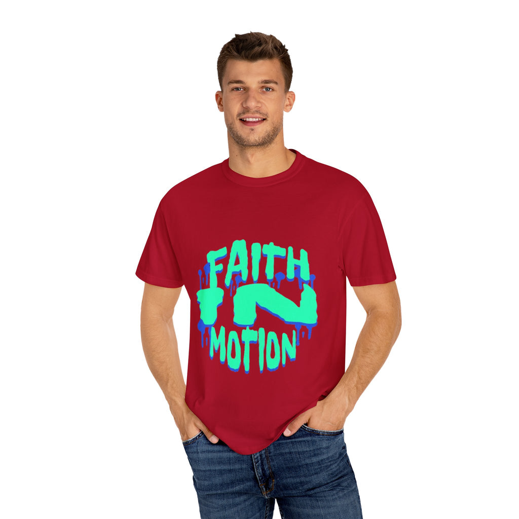Faith in Motion Unisex T-Shirt | Inspirational Graphic Tee | Motivational Gift | Casual Wear | Perfect for Events